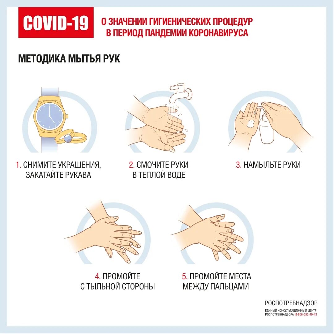 Температура при мытье рук должна быть