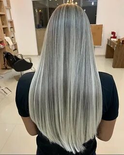 Мелирование пепельный