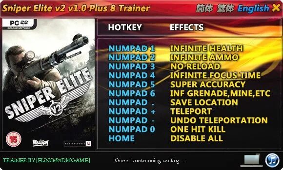 Снайпер элит трейнер. Sniper elite 5. читы снайпер элит 2. коды снайпер элит 2. коды элитный снайпер.