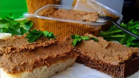 Домашний паштет из печени курицы рецепт