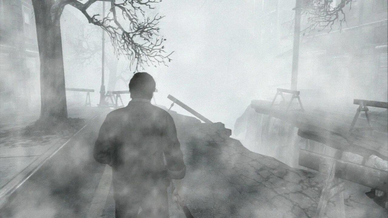 Мен зе фог. Сайлент Хилл игра туман. Сайлент Хилл туманный. Silent Hill туманный город.