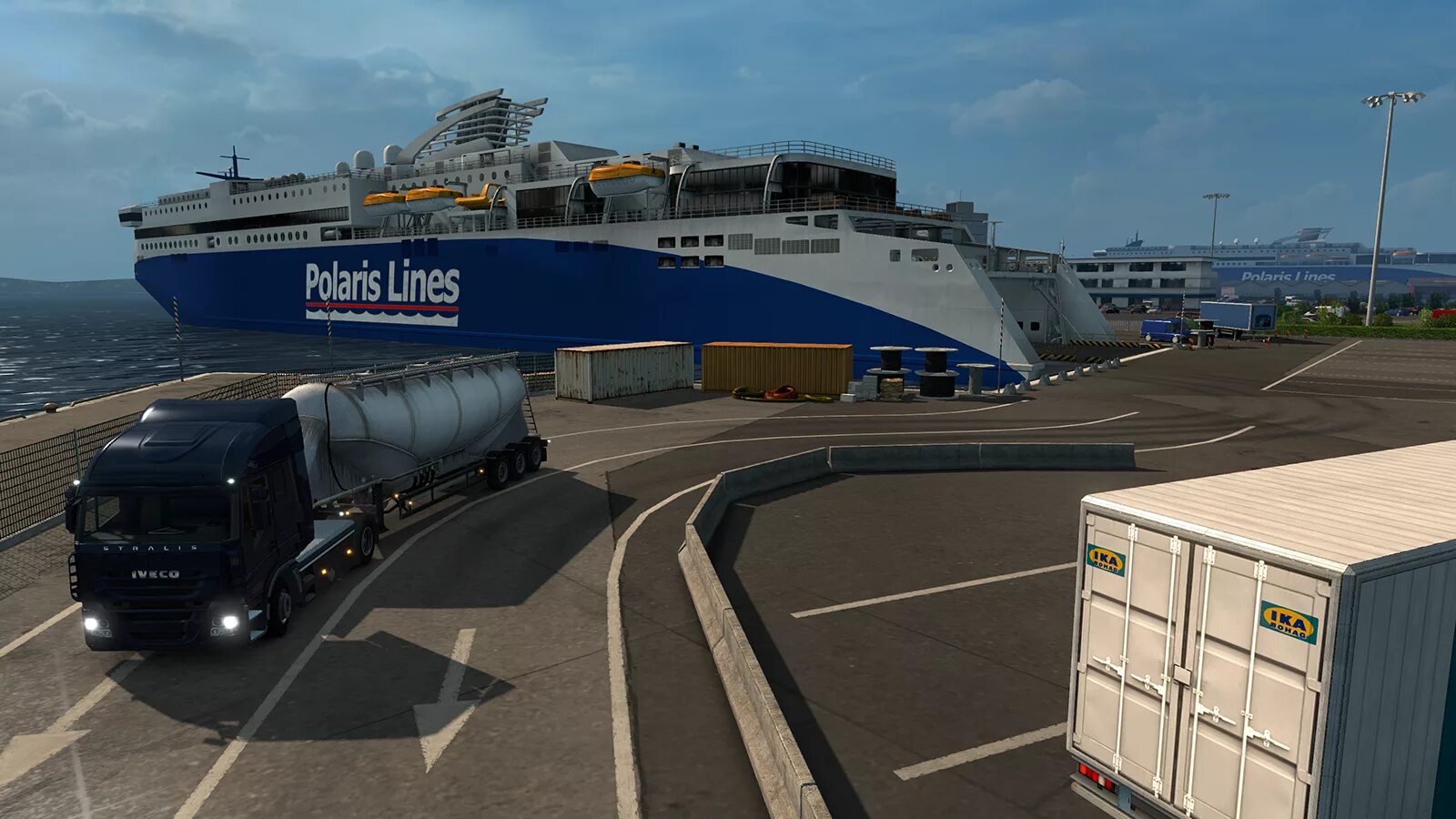 Грузовики на паромах. Скандинавия етс 2. Euro Truck Simulator 2 Скандинавия. Euro Truck Simulator 2 Scandinavia DLC. DLC Scandinavia для ETS 2.
