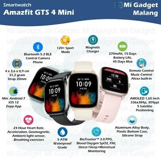 Amazfit gts 4 mini приложение