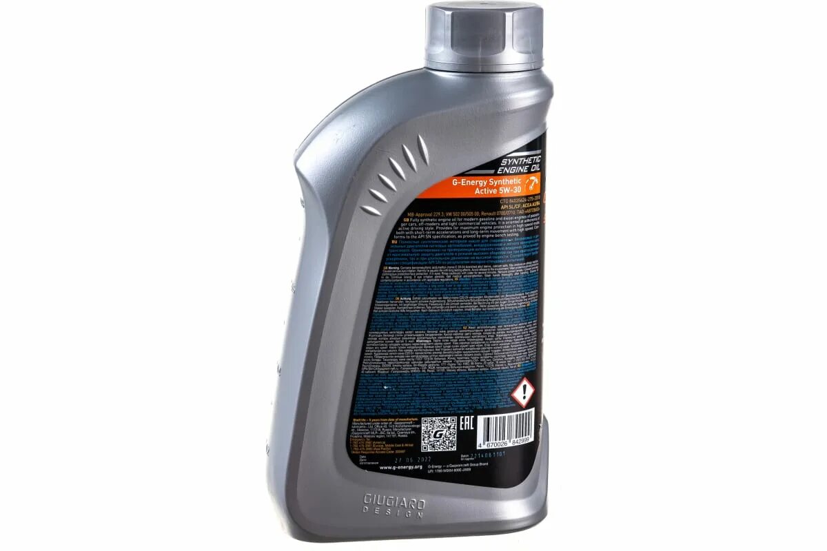 E synthetic. G-energy 253142414. 253142404 g-energy. g-energy synthetic super start 5w-30.