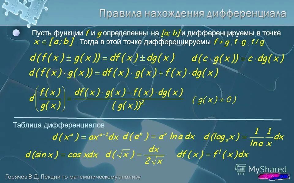 Инвариантность первой формы дифференциала. Инвариантность формы записи дифференциала первого порядка. Свойство инвариантности формы первого дифференциала. Инвариантность формы записи дифференциала первого порядка. Инвариантность первой формы дифференциала.