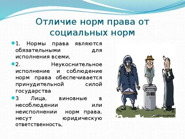 Социальные нормы отличия