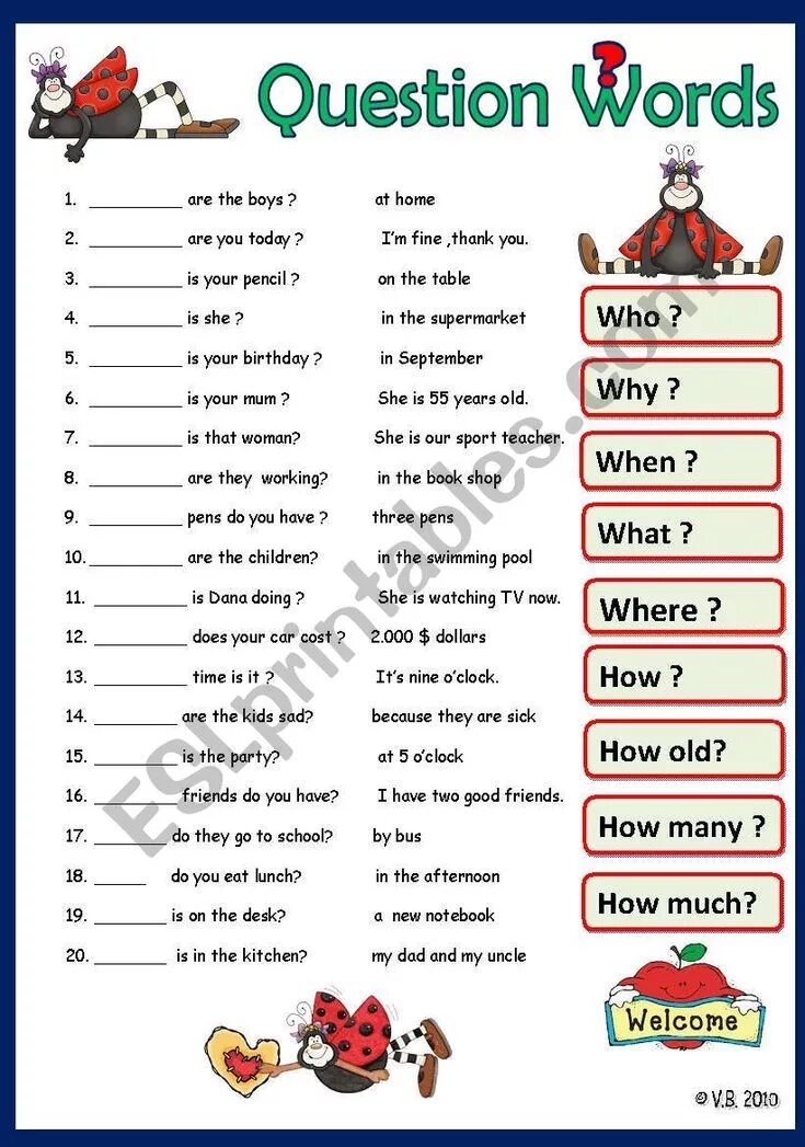 Question words ответы. WH вопросы Worksheets. WH questions в английском упражнения. Вопросительные слова Worksheet. WH-questions в английском языке упражнения.