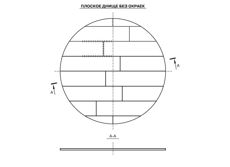 соединение днища резервуара