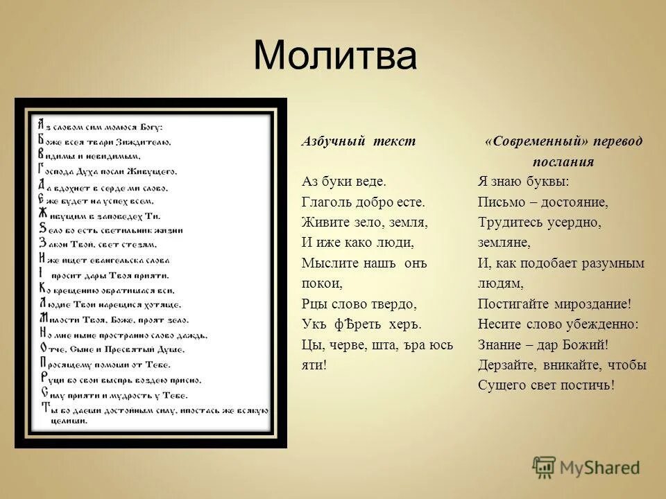 Глаголь добро. Аз Бога ведает глаголя добро. Азы Бога ведаю глаголю добро есть. Молитва в буквах.