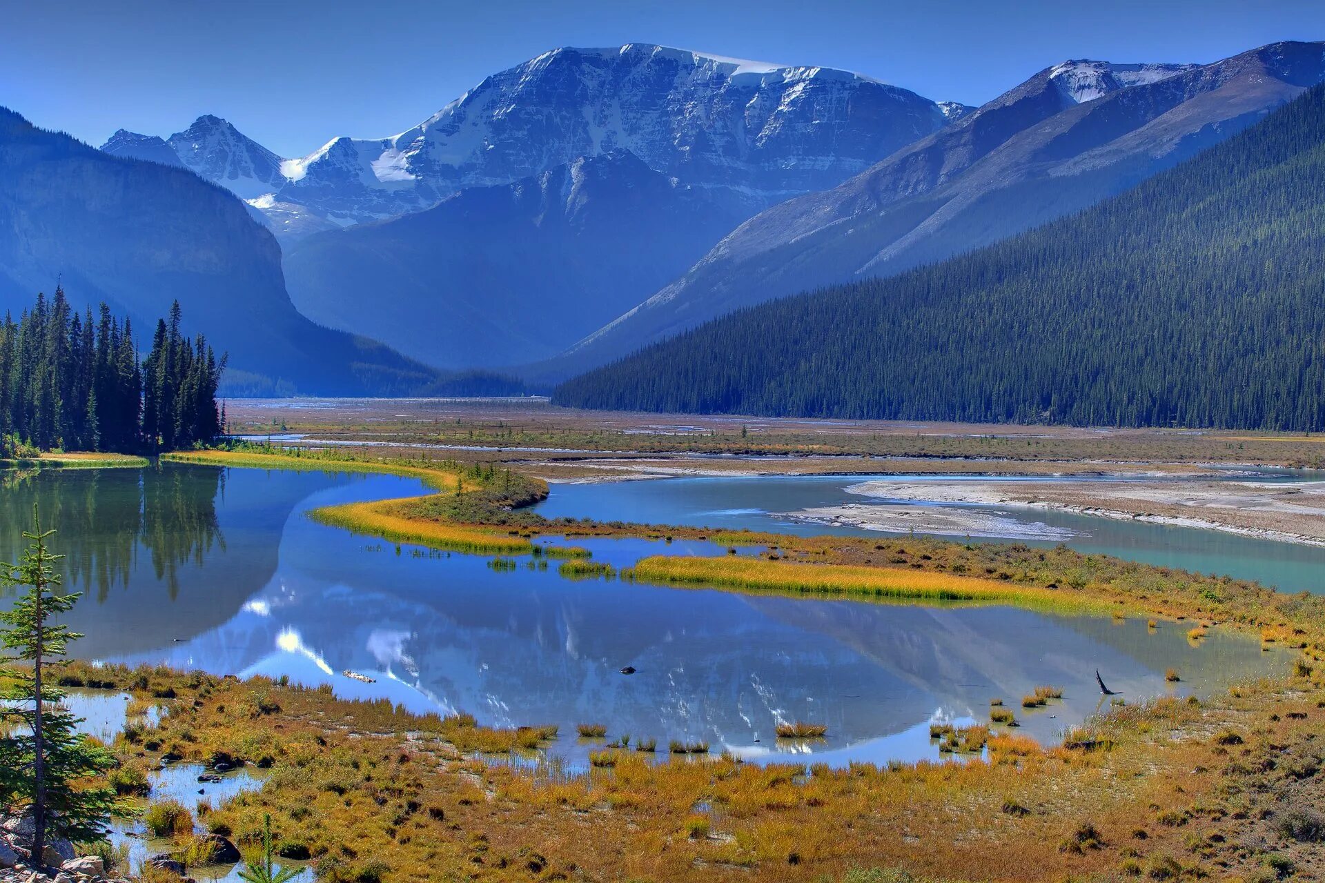 Фотограф Кевин МАКНИЛ Kevin MCNEAL. Красивый пейзаж. Горы и реки. Әлемнің жарығы