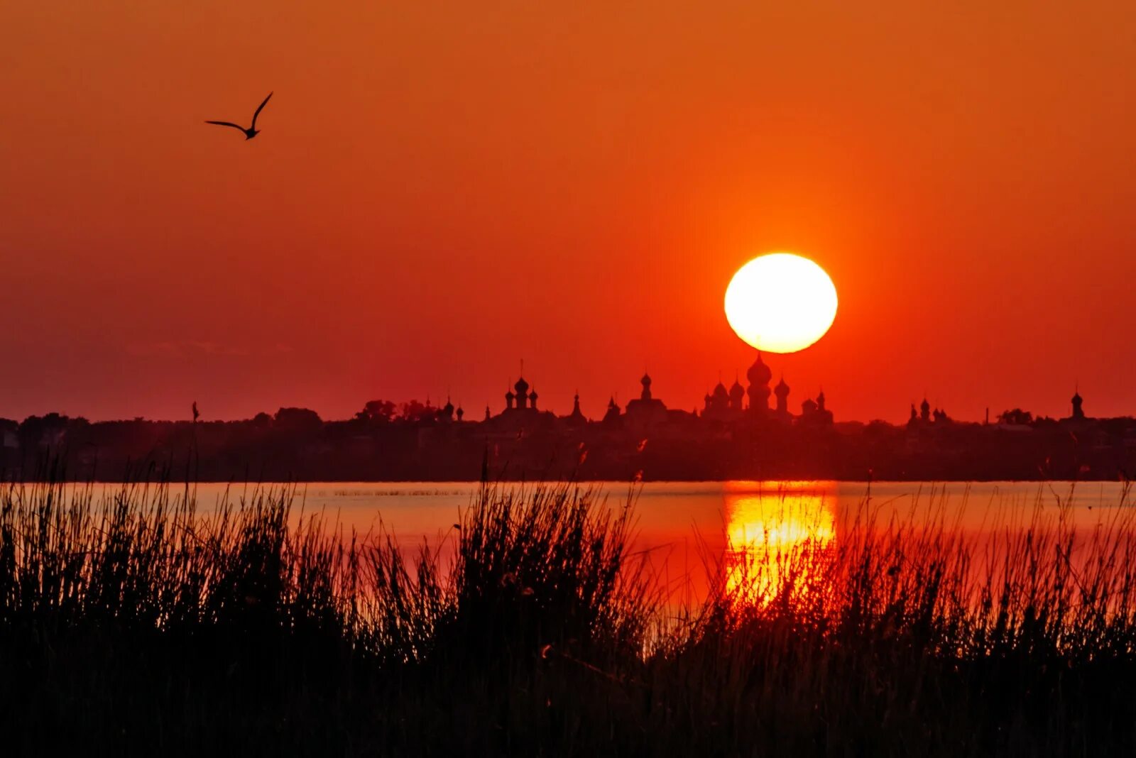 Заход солнца гродно