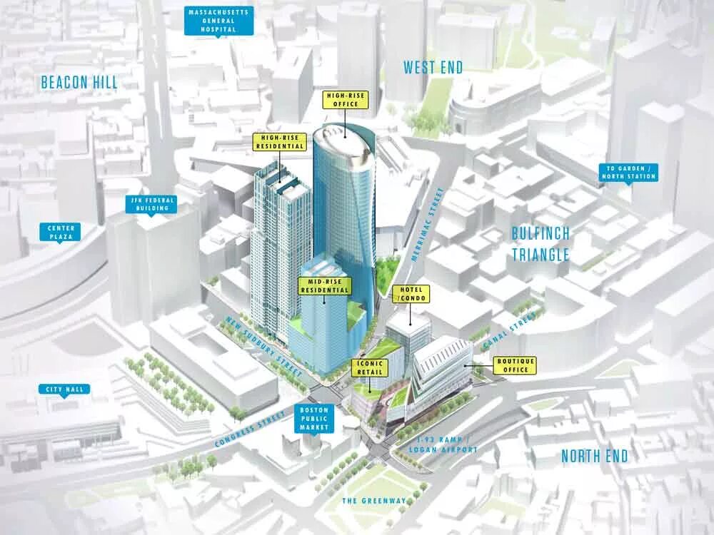 Redevelopment of Boston Central government. Bulfinch Crossing Plans. North end Greenway Parks. Картинки Bulfinch Ural.