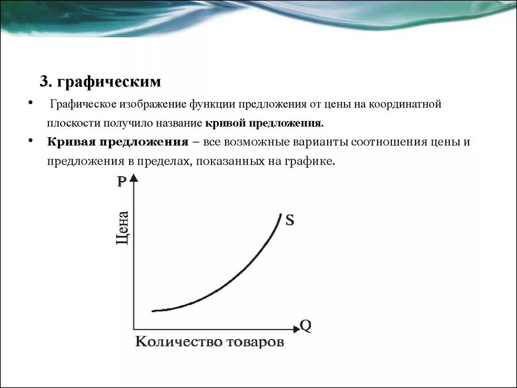 Функции кривой предложения. Кривая и функция предложения. Изобразите графически кривую предложения. Кривая закона предложения. Графическое изображение Кривой предложения.