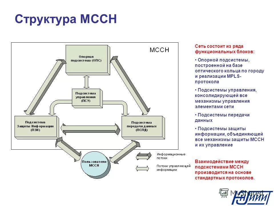 Из каких компонентов состоит сеть