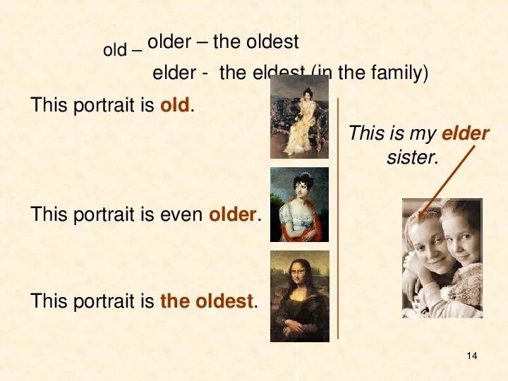 Oldest или eldest. Oldest eldest различия. Older или Elder разница. Old older the eldest. Elder brother or eldest