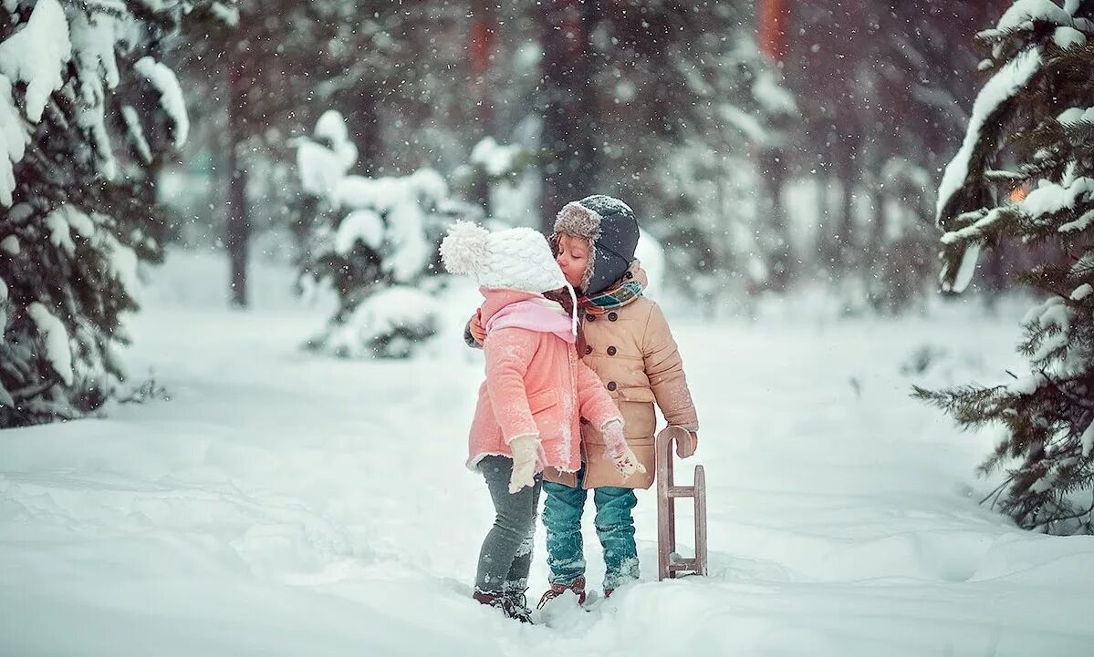 Семья зима. Дети зимой. Девочка зимой. Зимняя прогулка. Детские зимние фотосессии.