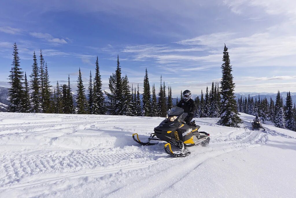 Snowmobile ru форум. Ski-Doo Tundra Sport. Снегоход в горах. Снегоход в лесу. Снегоход для гор.