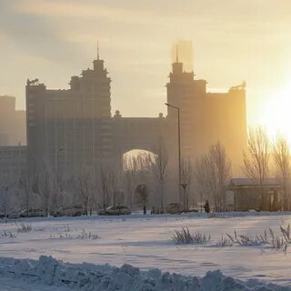 Погода астана февраль