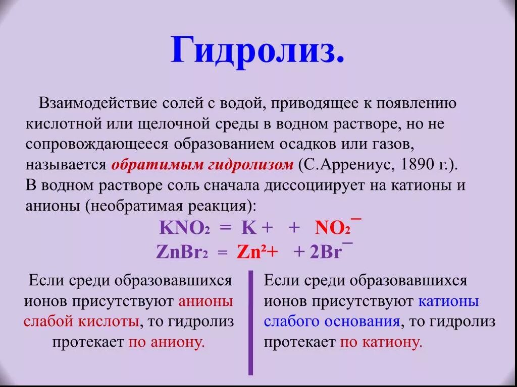 Гидролиз солей это. Процесс гидролиза. Гидролиз солей. Гидролиз это в химии. Гидролиз это взаимодействие.