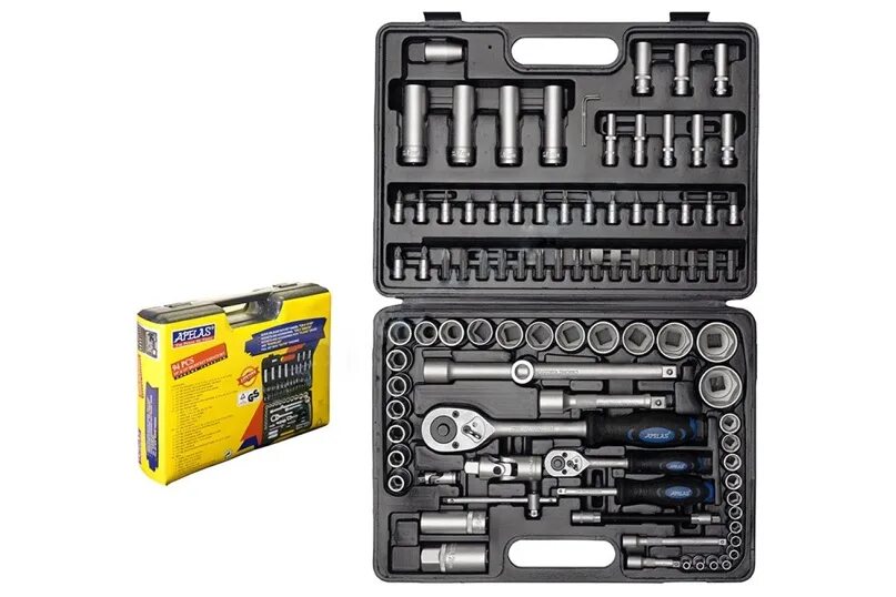 Набор apelas cs 4094. Набор инструментов mxt-94-set (94 предмета, 1/2" и 1/4", crv). Набор головок 94 предмета. Набор головок autogarage 94 предмета. Набор торцевых головок jonnesway s04h52494s.