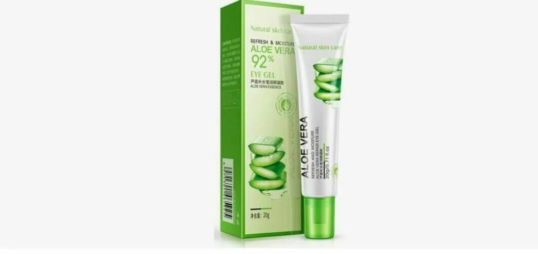 Алоэ для век. BIOAQUA. Крем для век, Aloe Vera 20гр. Eye Gel BIOAQUA Aloe Vera. Корейская косметика с алоэ для век.