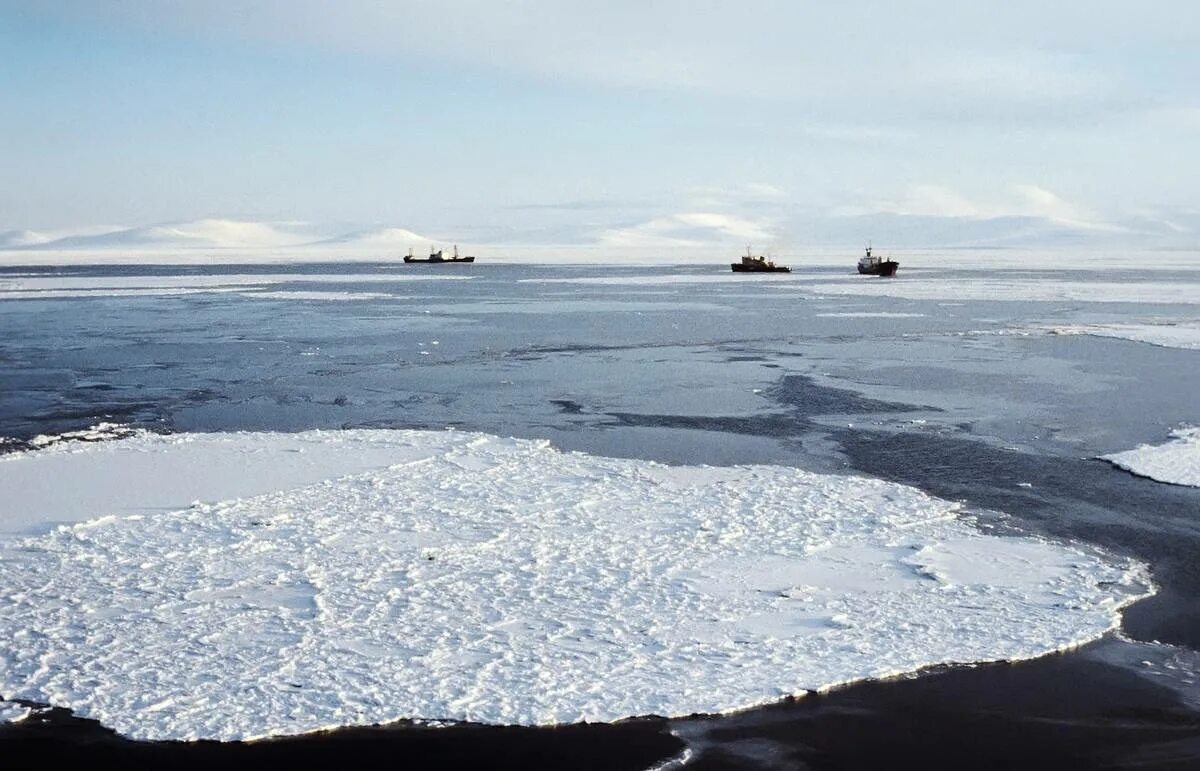 Свободный ото льда участок антарктиды. Чукотское море. Побережье Чукотки. Чукотское море со спутника. Чукотское море воронка.
