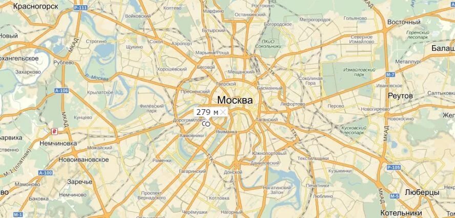 Кунцевская на карте москвы