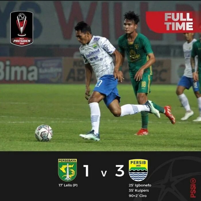 Live persib vs persebaya