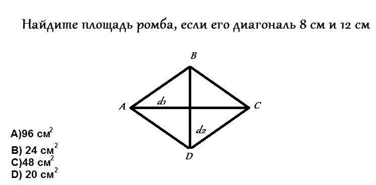 Диагонали ромба равны верно ли