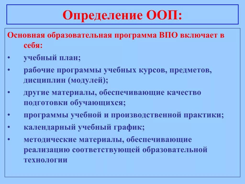 Образовательная программа школы разделы. Что включает в себя образовательная программа?. Что включает в себя основная образовательная программа. Что такое ООП основная образовательная программа. Образовательная программа это определение.