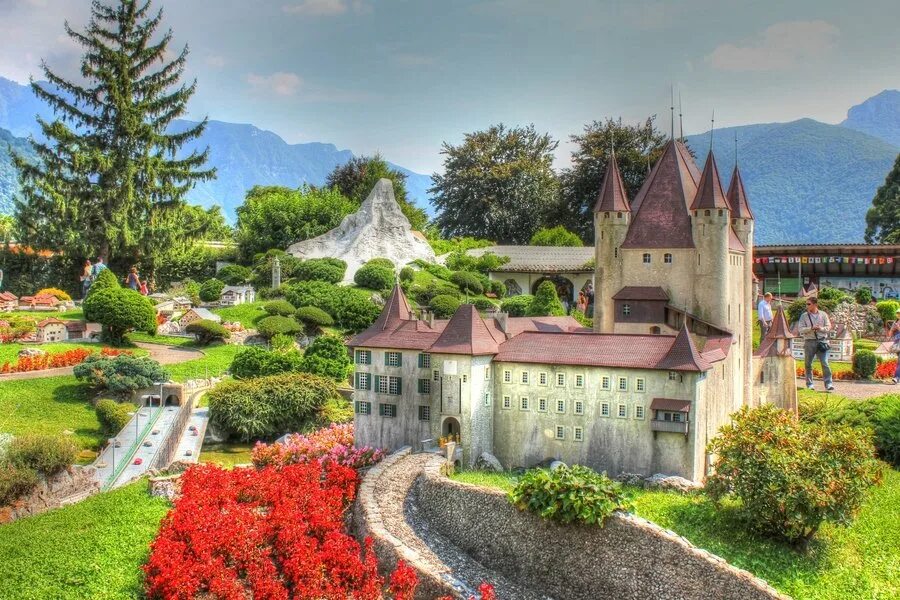 Швейцария маленькая страна. Швейцария в миниатюре Тичино. Тессин Швейцария. Швейцария в миниатюре Лугано. Ticino Switzerland Melide.