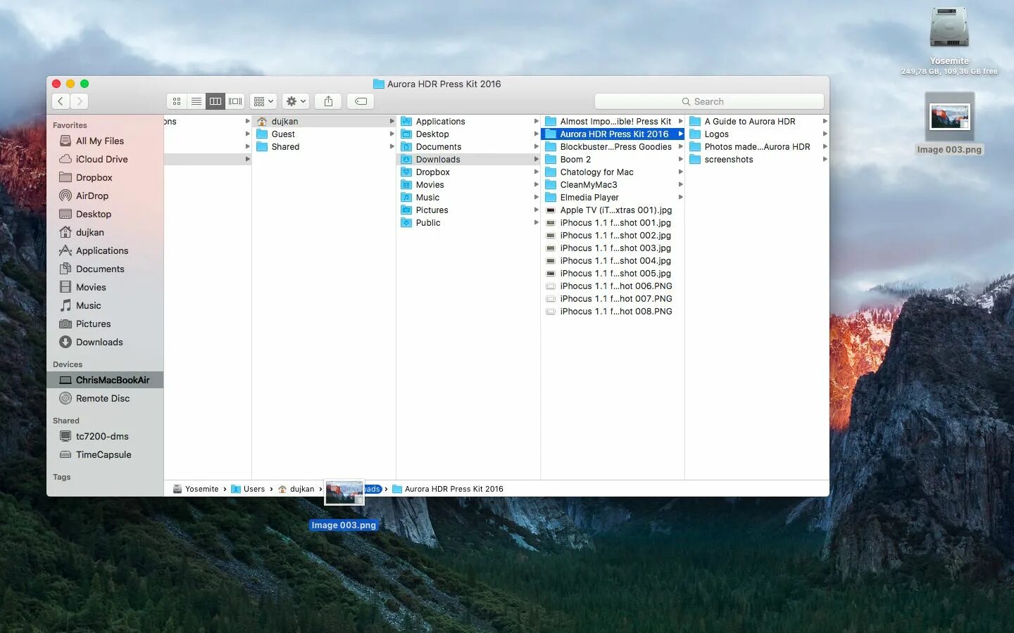 Macos routes