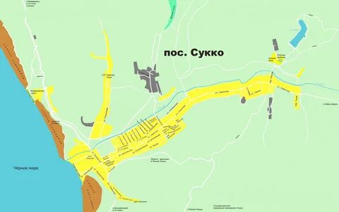 Сукко карта побережья