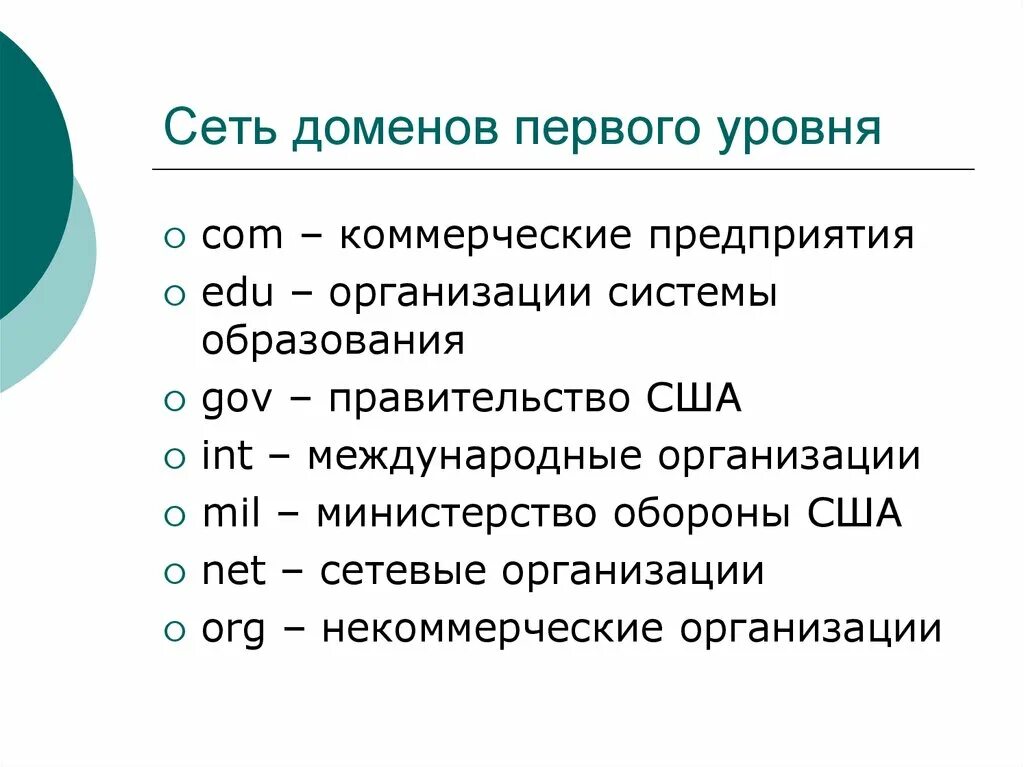 Домен первого уровня. Домен первого уровня образование. Домены коммерческих организаций. Домен верхнего уровня коммерческой организации. Иностранные домены