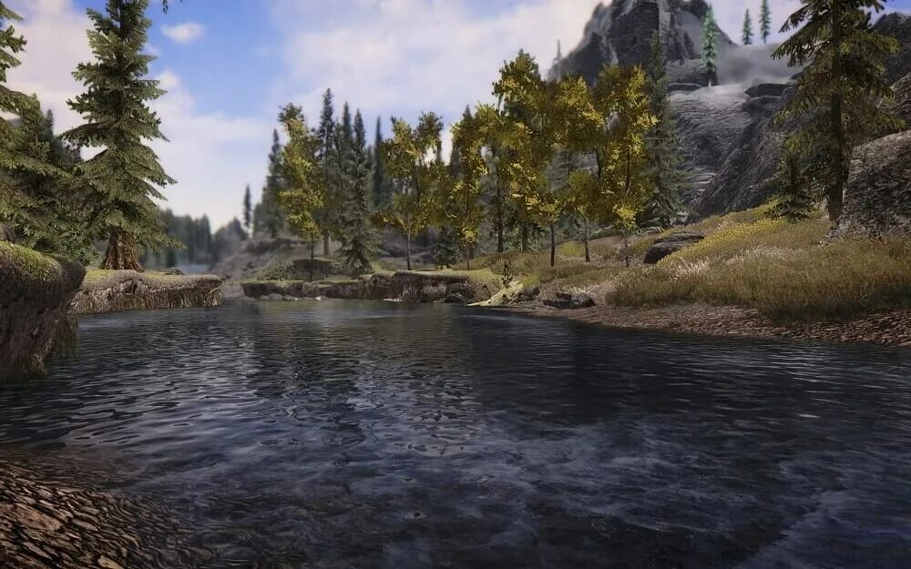 Мод на реалистичную воду в майнкрафт. 5. 5 вода. 2. Скайрим вода ванильная.