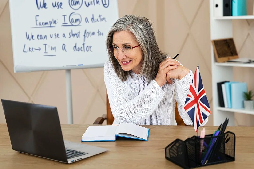 Занятие английским с преподавателем