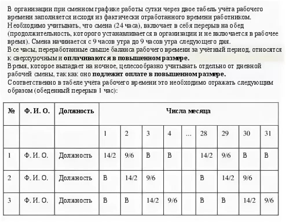 Можно ли работать сутки через двое по закону?