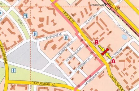 Карта люберцы октябрьский