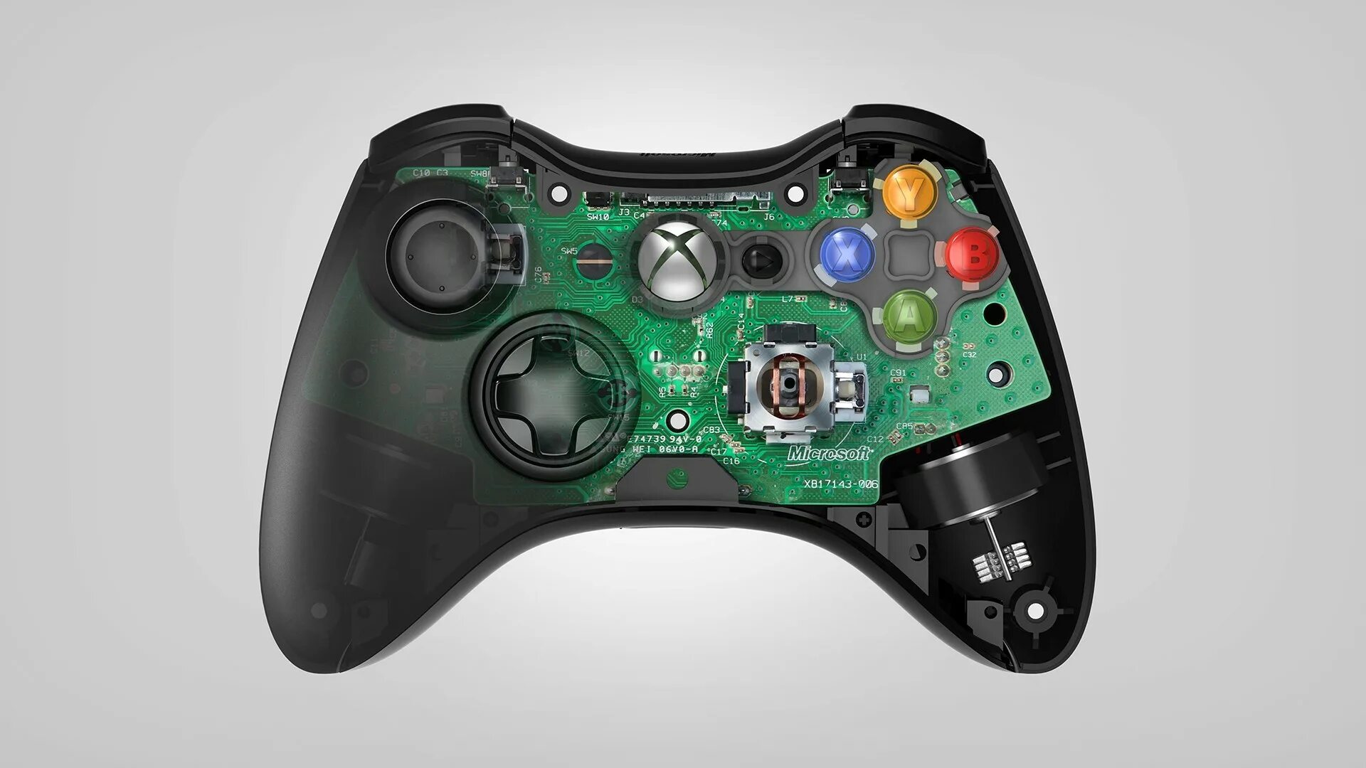 Джойстика xbox 10. Xbox 360 Controller. Разобранный джойстик Xbox 360. Геймпад Икс бокс 360. Xbox 360 VR.