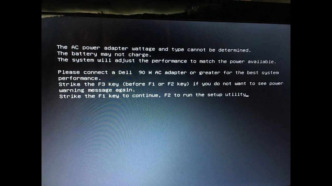 Cannot be shipped. The AC Power Adapter Wattage and Type cannot be determined. The AC Power Adapter Wattage and Type cannot be determined dell. Alert the AC Power Adapter Wattage and Type cannot be determined dell. Alert the AC Power Adapter Wattage and Type cannot be determined the Battery May not charge.