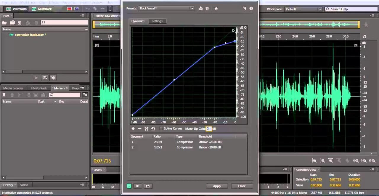 Dynamic processing