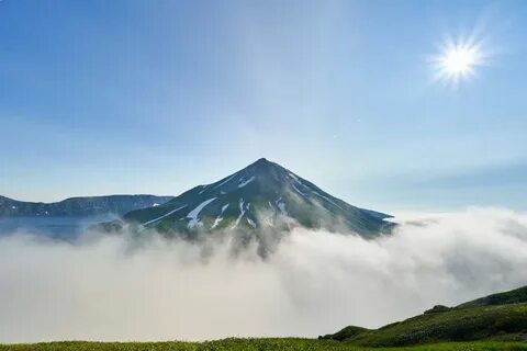 Курильские острова вулканы