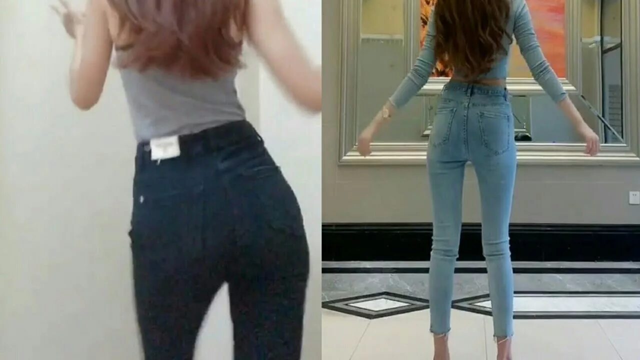 Та самая реклама тик тока джинсы. Китаянки худые в джинсах. Jeans girl tik Tok. Tik Tok в чёрных джинсах. Девушка снимающая джинсы в тик токе.