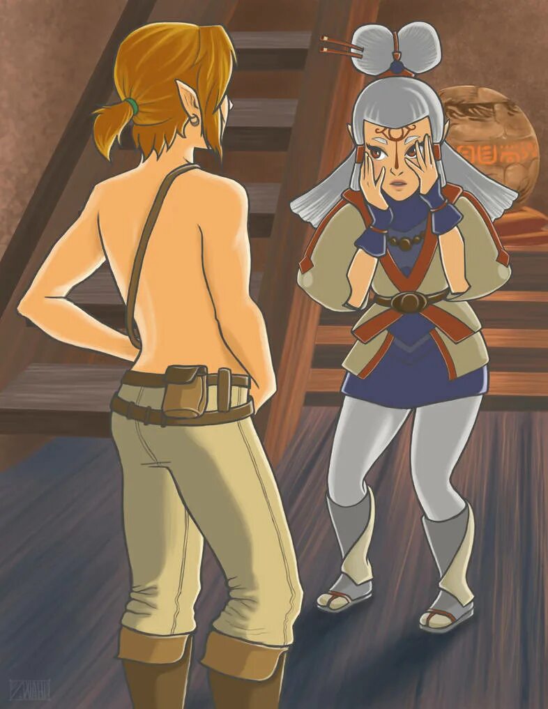 Paya zelda. Линк и пайя. пайя зельда. link x paya. линк и пайя любовь.
