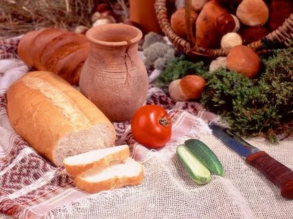 Хлеб с овощами