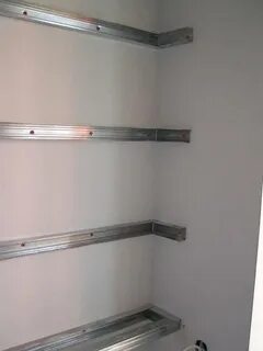 Полки из профиля для гипсокартона