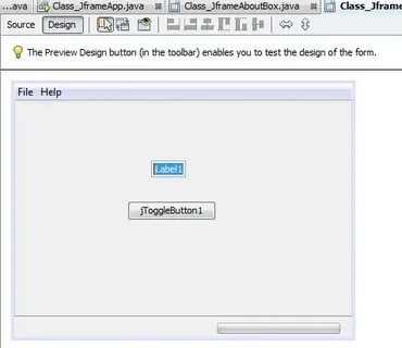 Jframe java