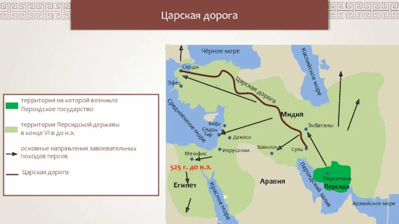 Царская дорога относится к персии. Царская дорога в Персии. Царская дорога персидской державы.