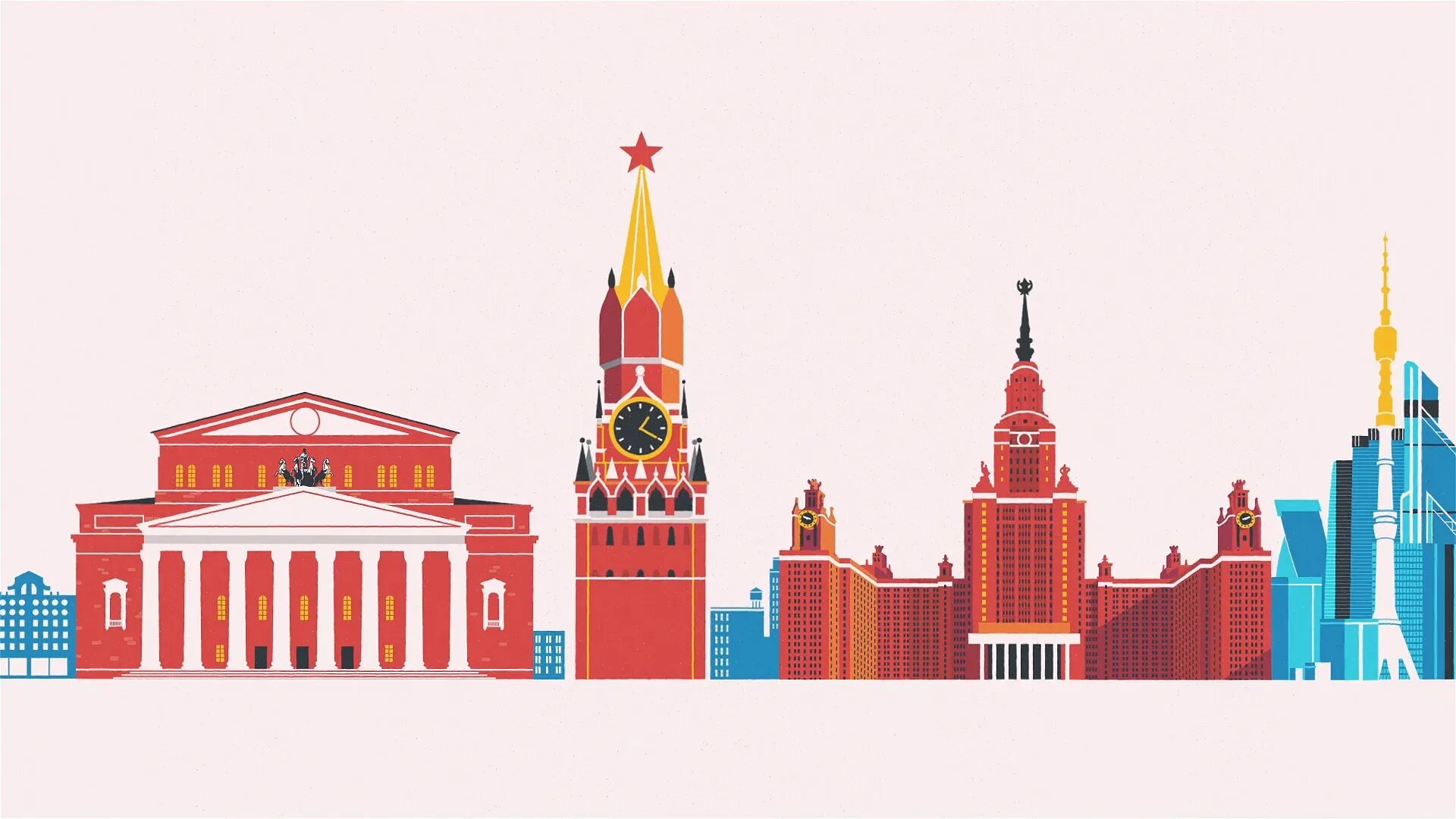 Флэт москва. Красная площадь Москва вектор. Кремль вектор. Символы Москвы здания. Стилизованный Кремль.