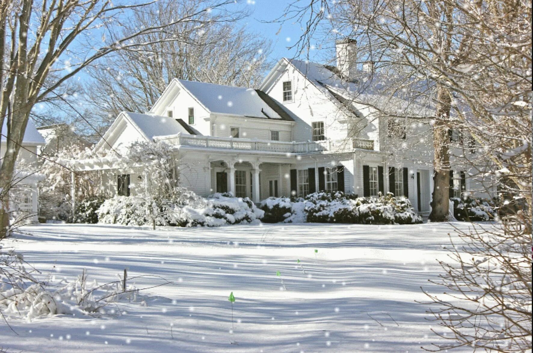 Susan's house. Дом зимой. Американский дом зимой. Зимний домик американский. Американский домик зимой.